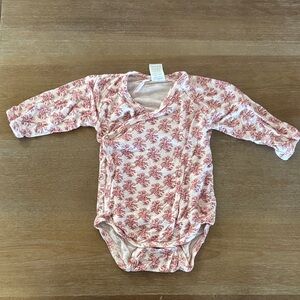 Kate Quinn Pink Floral Kids Bodysuit